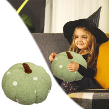 Piliúir Caithimh Pumpkin Fabraic atá Cairdiúil don Chraiceann 18x18 Orlach