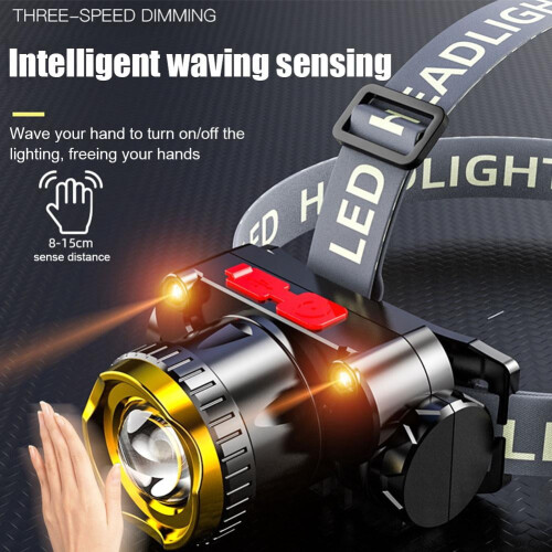 LED-pandelampe med sensor og zoomfunktion 2