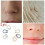 Falsk septumring uden piercing til næsemanchet, 1 stk. 8