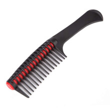 Pente profissional desembaraçante com rolos para tingimento de cabelo e