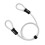 Cablu de oțel pentru lacăt U-Lock, rezistent, 120 cm 1