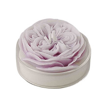 Bougie parfumée à la rose pour femme, cire de paraffine, 1 pièce, 6,6 x 4 cm