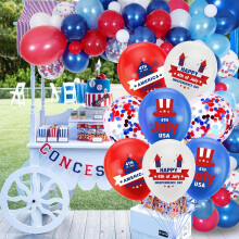 Ballons en latex pour la décoration de la fête de l'indépendance (16 pièces)