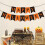 Banner de Halloween cu dovleac, pachet de 1 1