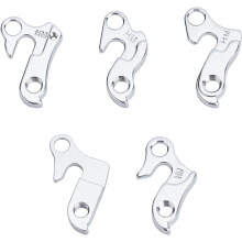 Cykelgearskifterophæng i aluminium, 5 stk.