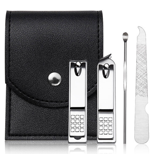 Ensemble de coupe-ongles Fankiway, 4 outils de manucure