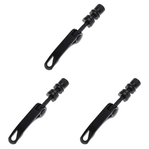 Fahrradsattelklemme Schnellspanner 3-teilig