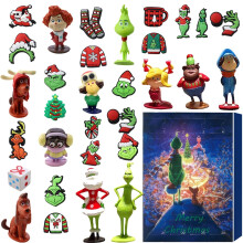 Calendrier de l'Avent de Noël avec 24 cadeaux et de jolies figurines