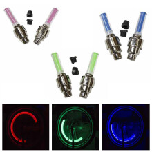 LED Motion-Activated Bike Wheel Spoke Lights 2-Piece