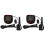 Draadloze fietssnelheidsmeter/fietscomputer (2 sets) 1