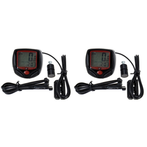 Draadloze fietssnelheidsmeter/fietscomputer (2 sets)