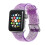 Lilla glitter silikonrem til Apple Watch 42 mm/44 mm 1