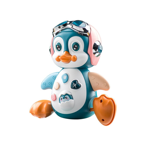 Pinguim bebê de brinquedo musical com luzes da Capino (6-12 meses) 1