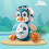 Pinguim bebê de brinquedo musical com luzes da Capino (6-12 meses) 8