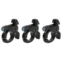 Mountainbike vork afstandsbediening slot zwart 3 stuks