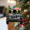 Adornos navideños acrílicos del Grinch con forma de coche, 2D, planos 1
