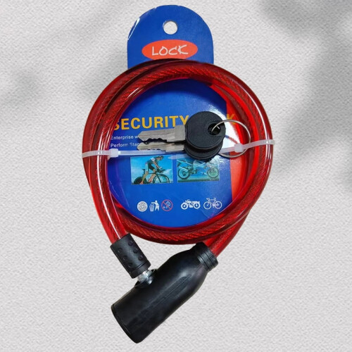 Lacăt de bicicletă cu sistem antifurt Key4Colors