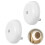 Rund LED-natlampe varm hvid plug-in smart sensor 2 stk. 1