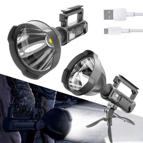 Επαναφορτιζόμενος φακός χειρός Fankiway 90000 Lumens