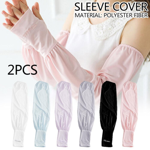 Γυναικεία μανίκια Ice Silk για προστασία από τον ήλιο 1 ζευγάρι 2