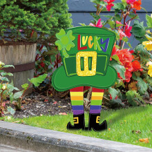 Décoration de jardin imperméable pour la Saint-Patrick