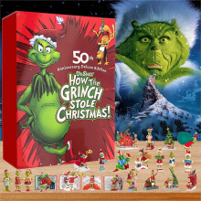 Calendrier de l'Avent de Noël avec figurines de chiots de dessin animé - 24 jours