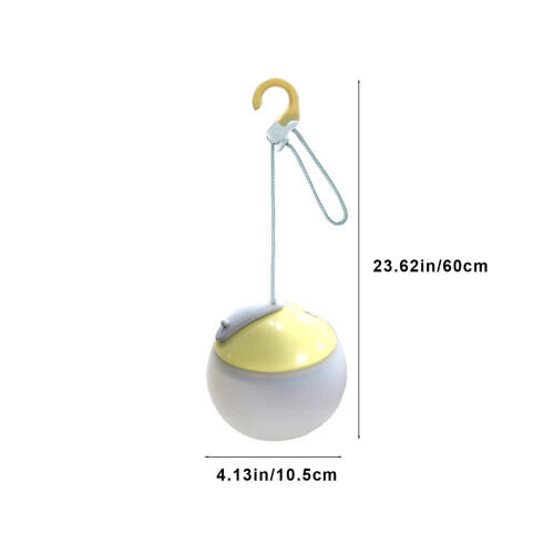 Draagbare LED-kampeerlamp, oplaadbaar, snoer van 3 meter 2
