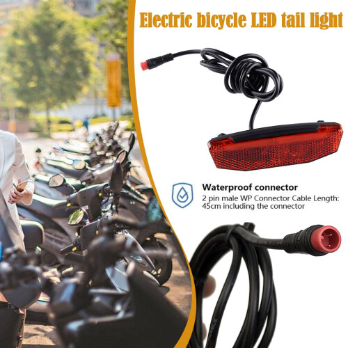 Rear Tail Light for Electric Bicycle E-bike D4P4 1
