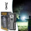 Lanterna LED Fankiway com base magnética e luz vermelha COB1 1