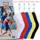 Ginocchiere per calcio e basket con supporto a nido d'ape (1 paio) 8