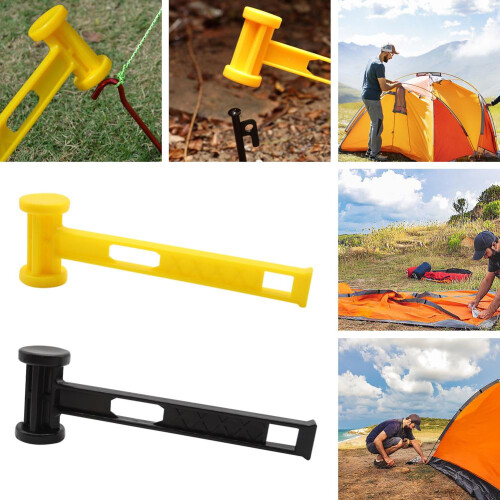 Camping PE Plasthammare Bärbar Lättvikt 1