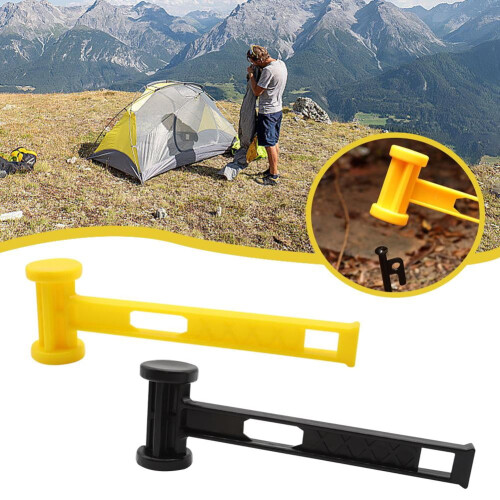 Camping PE Plasthammare Bärbar Lättvikt 2