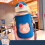 Kinder-Trinkflasche, BPA-frei, 620 ml, mit Strohhalm 5