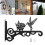Perchas de pared Giyblacko para uso interior y exterior. 1
