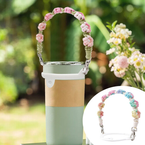 Silikon Daisy Ring Cup Belt Bærbart Drikketau