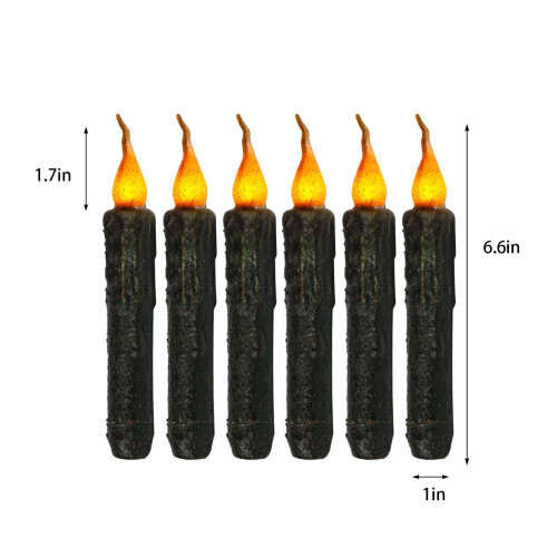 Lumânări decorative LED YANHAIGONG, 6 bucăți 2