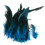 Rooster tail feathers deep blue 50 pcs 4