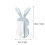 Easter Rabbit Wall Decals 3D Acrylic Mirror 3