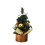 Mini Christmas Tree Gold Artificial Tabletop 12 inches 1
