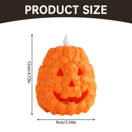Φωτιστικό LED για κολοκύθα Halloween για εσωτερική και εξωτερική χρήση 2