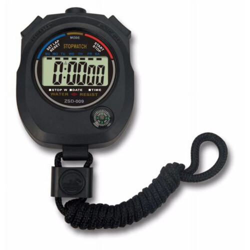 Digital LCD-stoppklocka Kronograf Timer 1 st