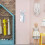Easter Rabbit Wall Decals 3D Acrylic Mirror 4