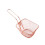 Mini-Frittierkorb, quadratisch, Edelstahl, Roségold, 1 Stück 1