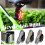 COB LED bike tail light USB-rechargeable 1 piece 2