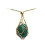 Crystal stone holder necklace adjustable cord 8