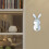 Easter Rabbit Wall Decals 3D Acrylic Mirror 6