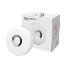 Okrúhla LED nočná lampa so senzorom tela, 1 balenie