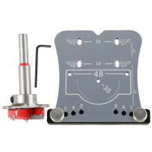 Verstelbare scharniergatzoeker van 35 mm, aluminiumlegering
