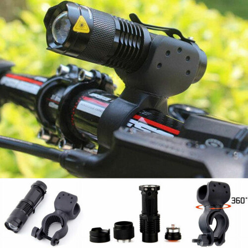 LED bike headlight 10000 lm 360 mount