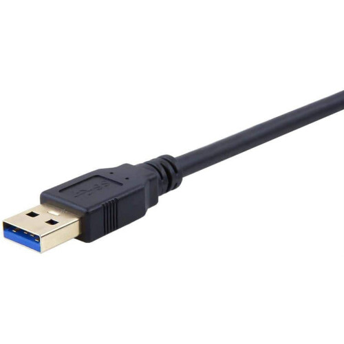 Kabel USB-A na USB-B 3.0 černý, 2 m, balení po 3 ks 2